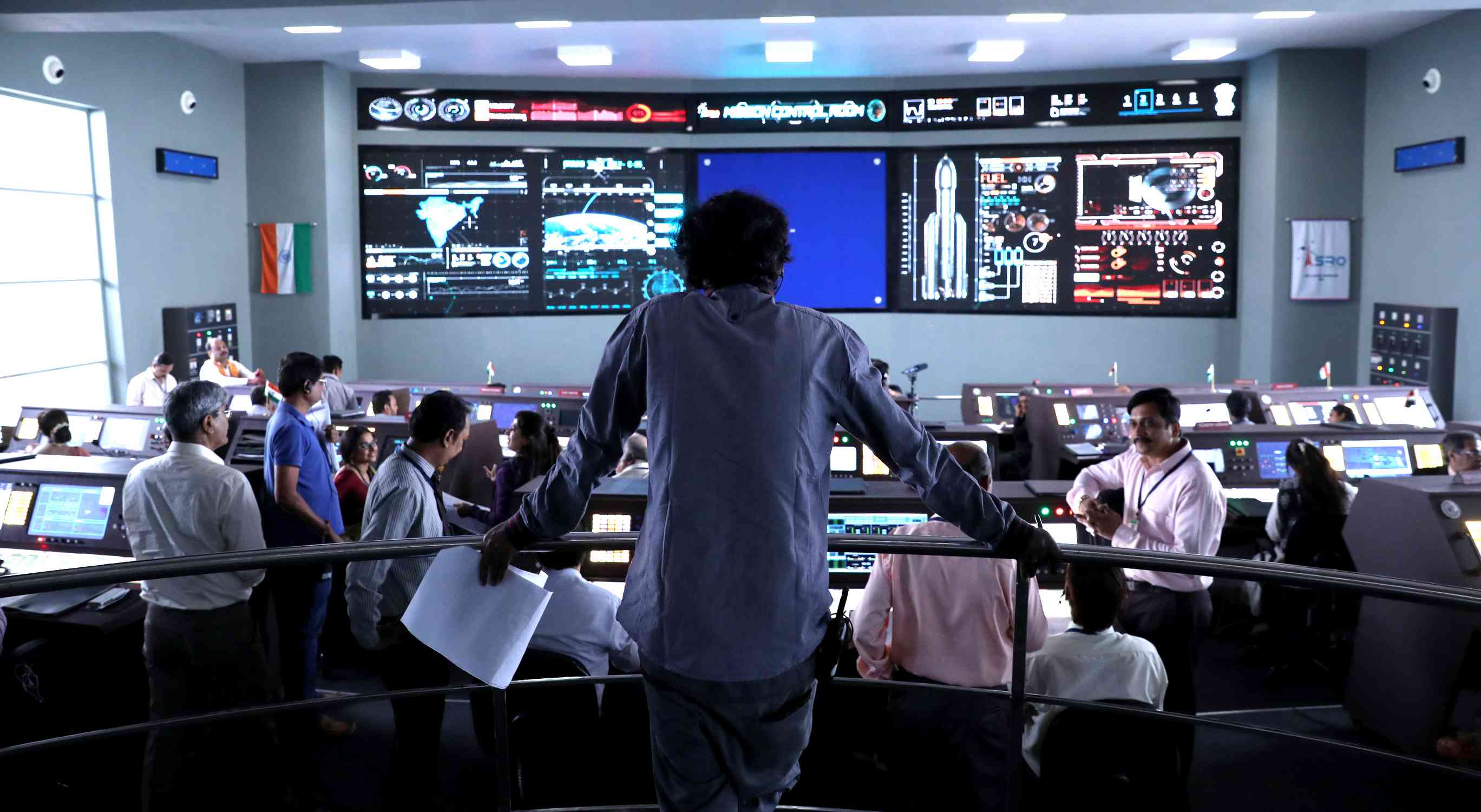 ISRO Chandrayaan-2 Mission Control Room acoustic project