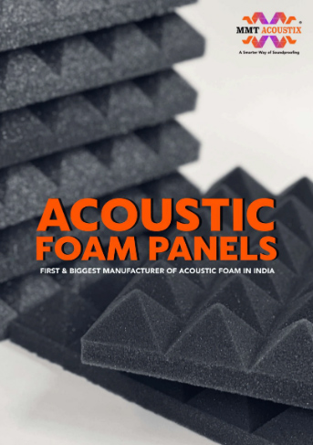Acoustic Foam Brochure from MMT Acoustix