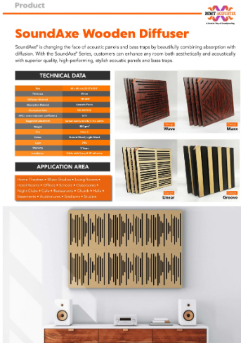 SoundAxe Wooden Panels from MMT Acoustix