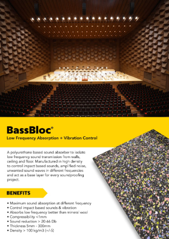 BassBloc Technical Details from MMT Acoustix