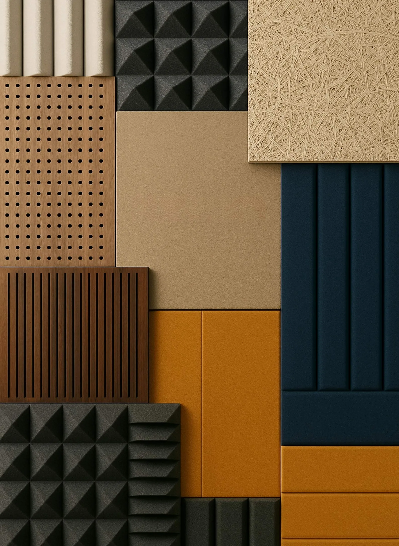 Range of acoustic panels