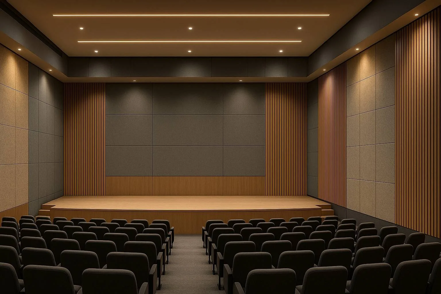 Auditorium acoustic panels and soundproofing in Agra