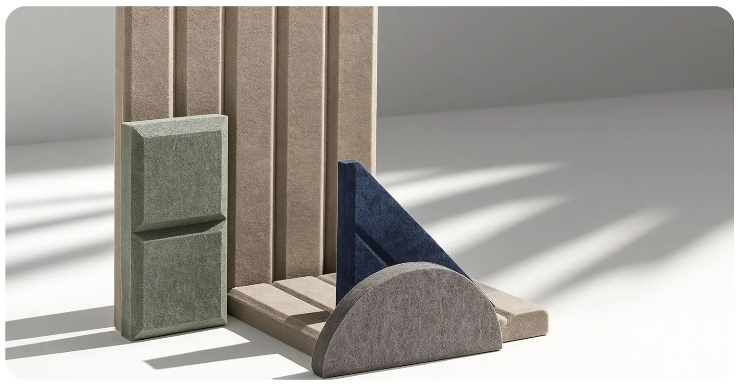 Felt acoustic panels