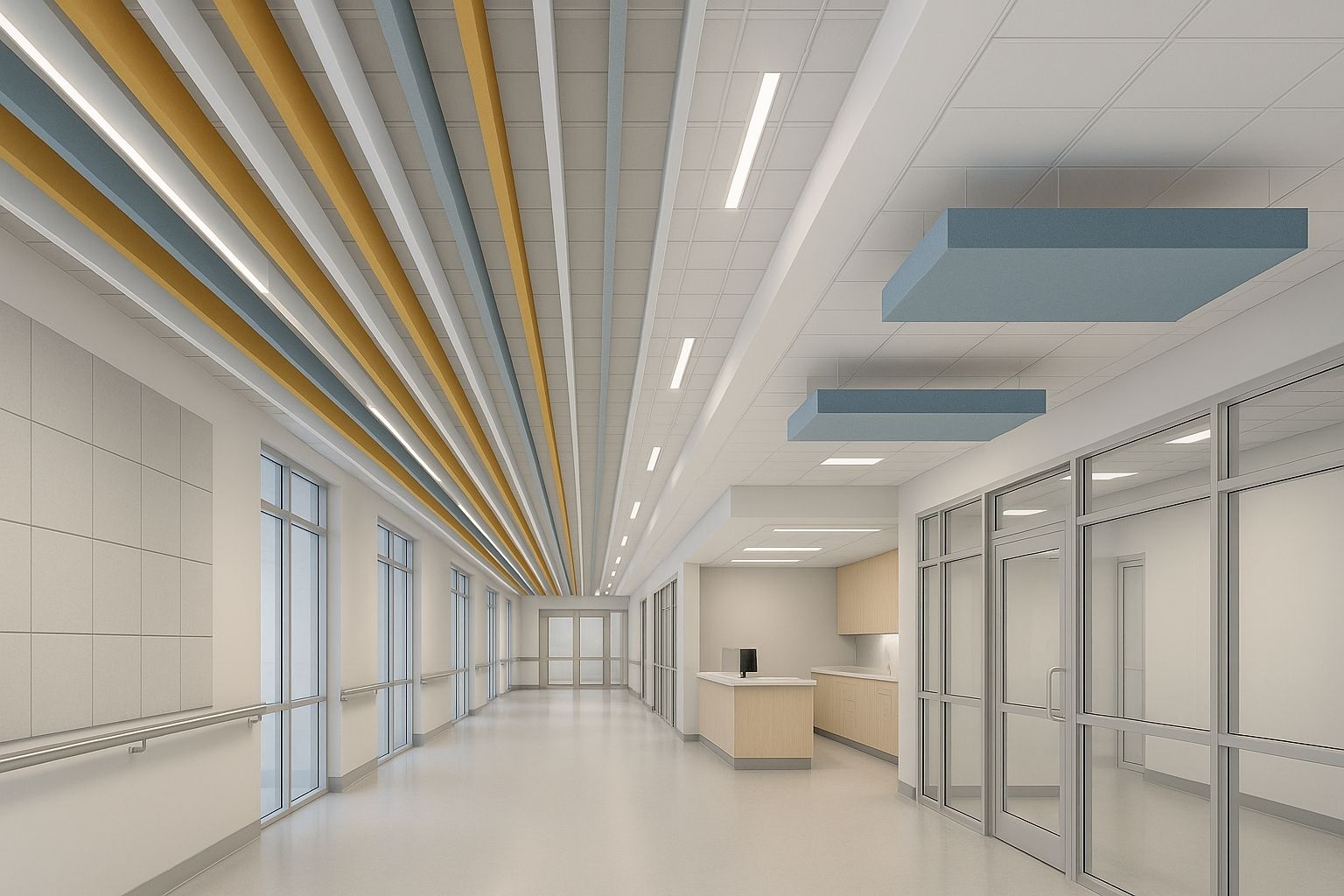 Opd Room Rvt Hospital Acoustic Treatment & Soundproofing in China | MMT Acoustix®