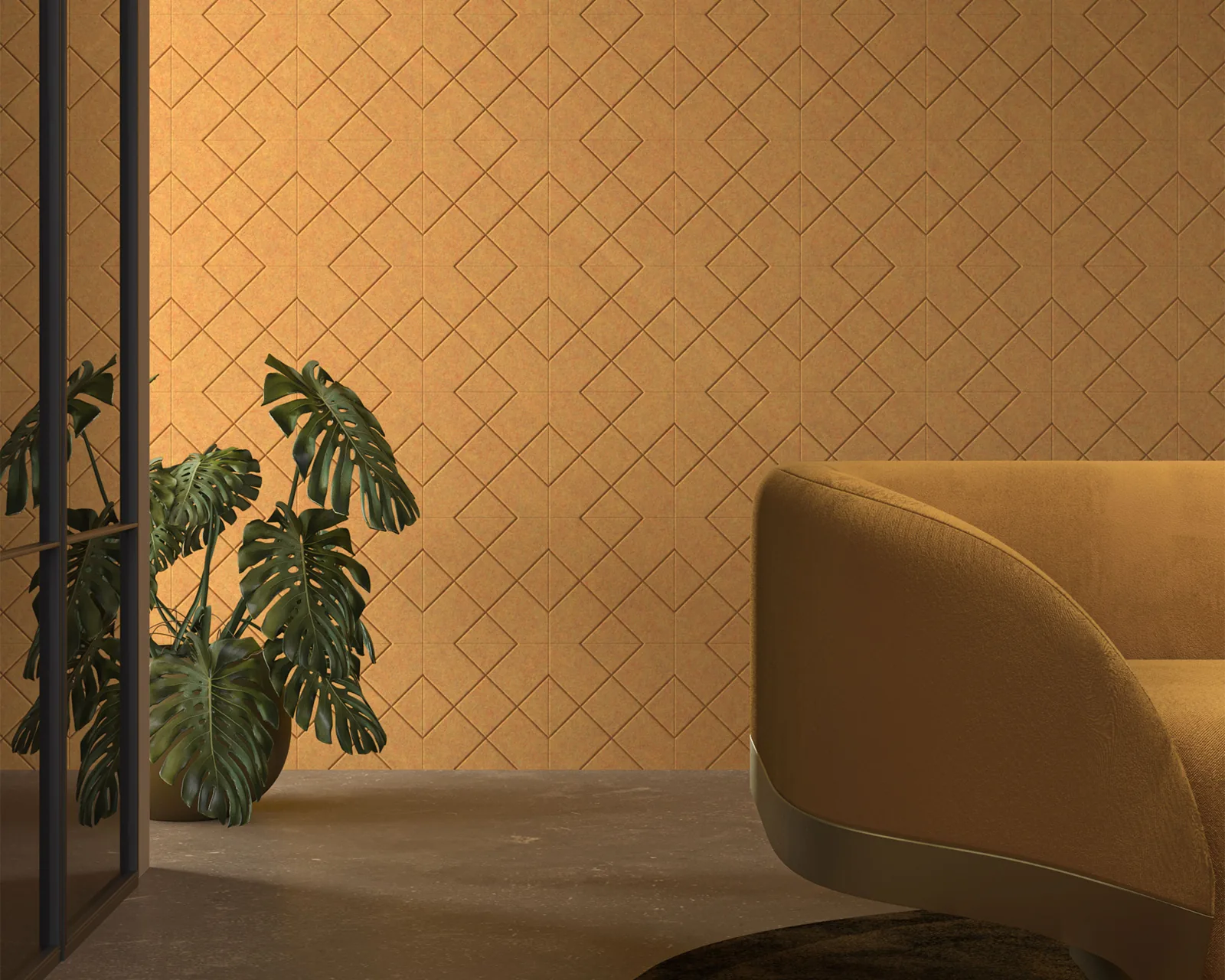 Mirage V and U grooved PET panels