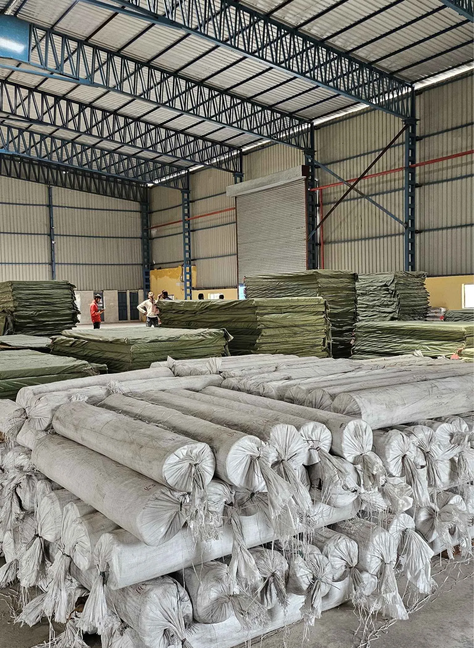 Factory stock of SoundBlanket MLV rolls ready to ship to Abu Dhabi