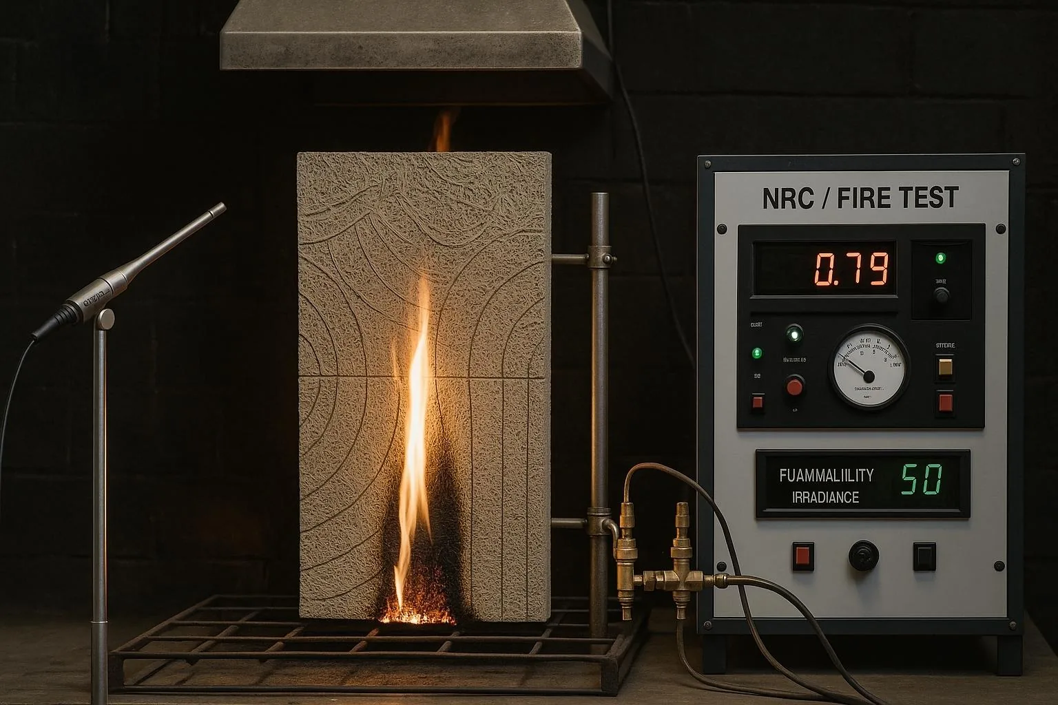 Wood wool acoustic testing and certification